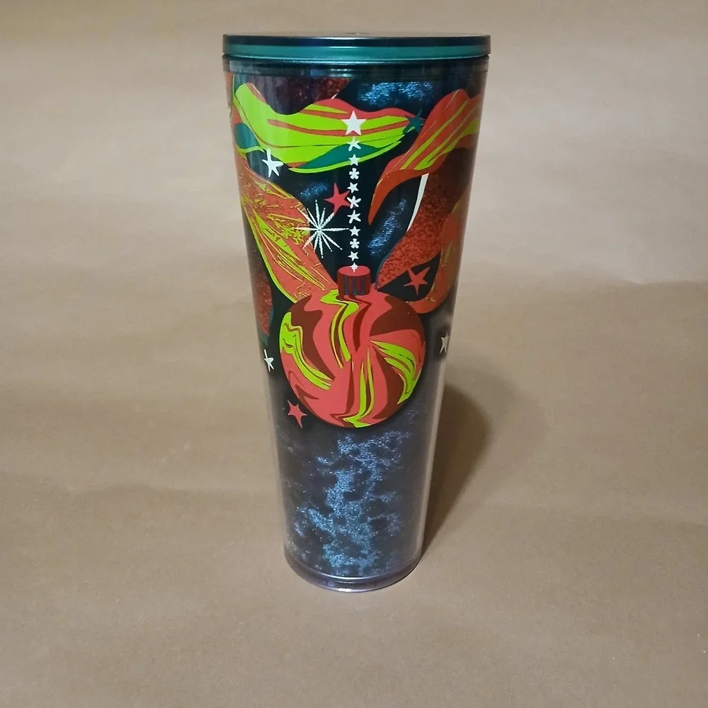 New Star Bucks Holiday Ribbon 2023 Tumbler 20oz NO Straw/ Box